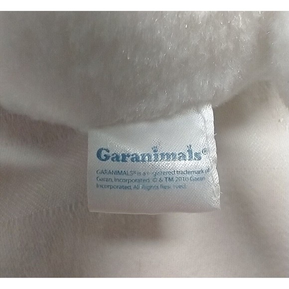 Garanimals Zebra Plush 2010 Approximately 8" Long All Features Sewn Prestige Toy - Picture 7 of 7